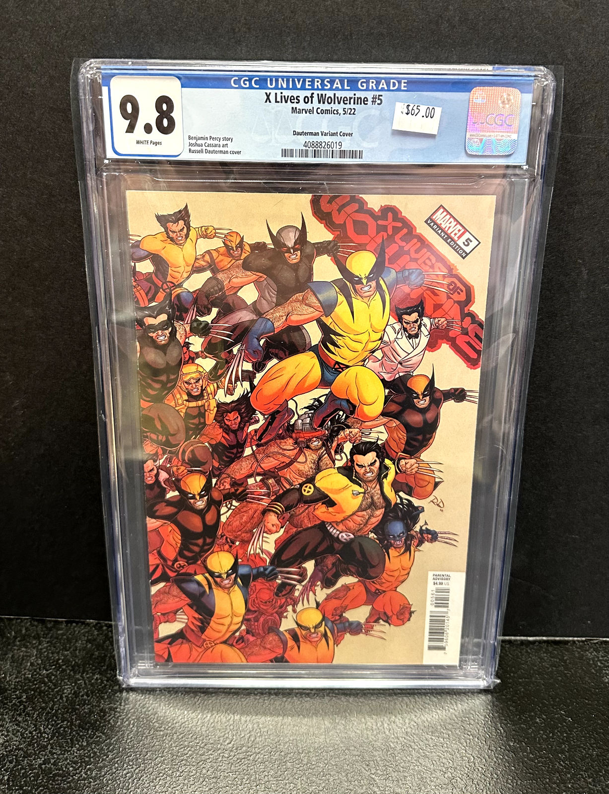 X Lives of Wolverine #5 (Marvel Comics May 2022) -- CGC Graded 9.8