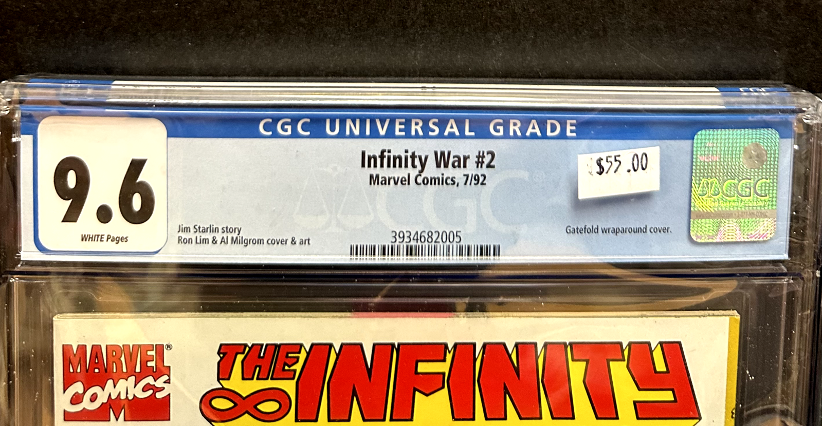 The Infinity War #2 (Marvel Comics July 1992) -- CGC Graded 9.6