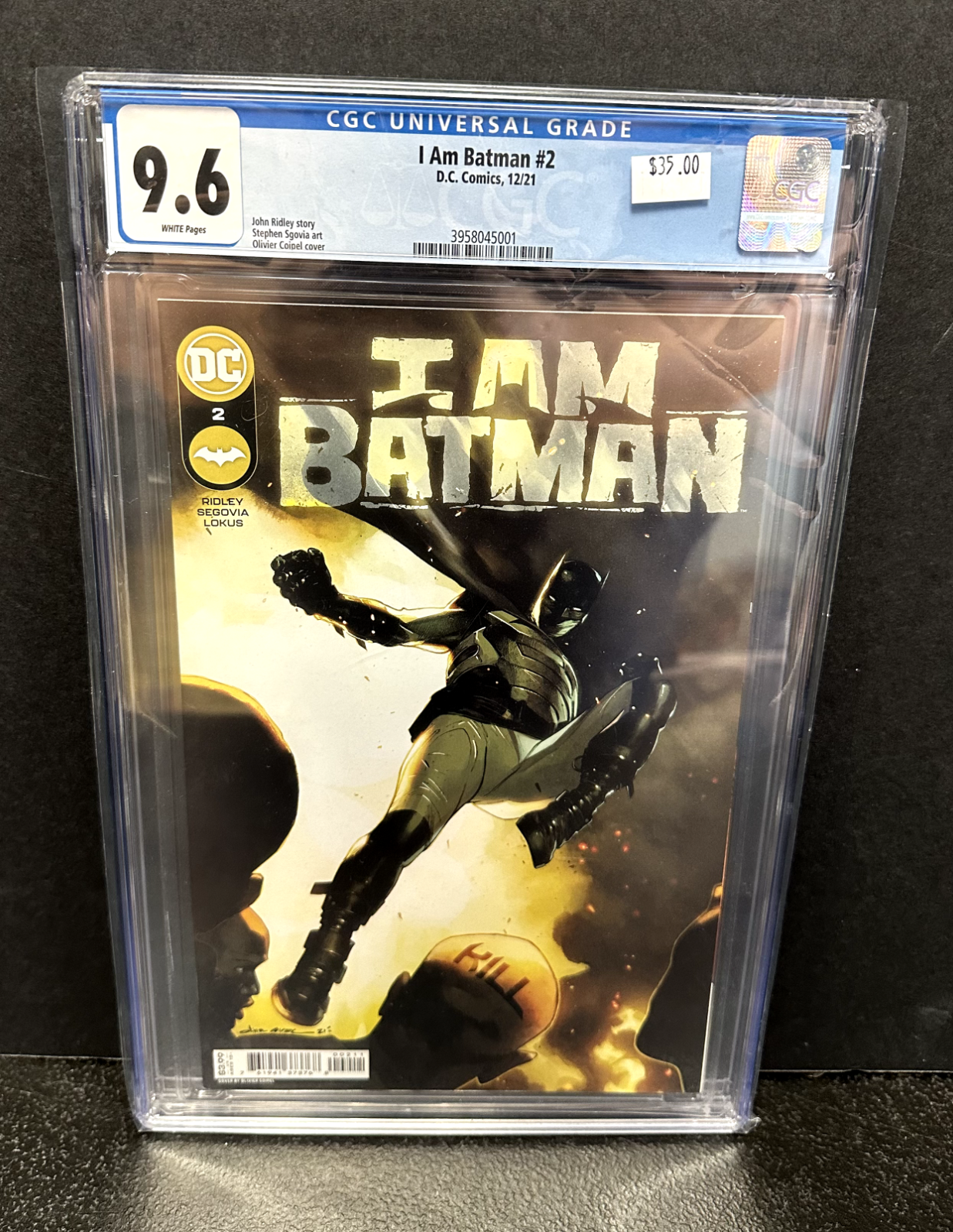 I Am Batman #2 (DC Comics December 2021) -- CGC Graded 9.6