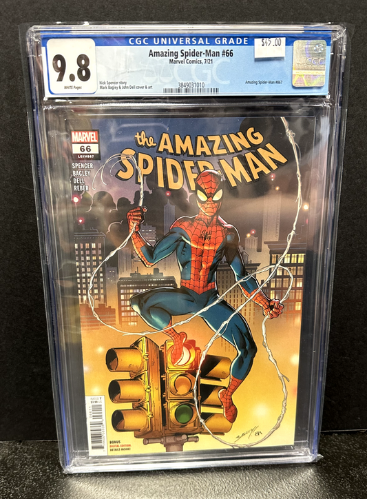 Amazing Spider-Man #66 (867) (Marvel Comics July 2021) -- CGC Graded 9.8