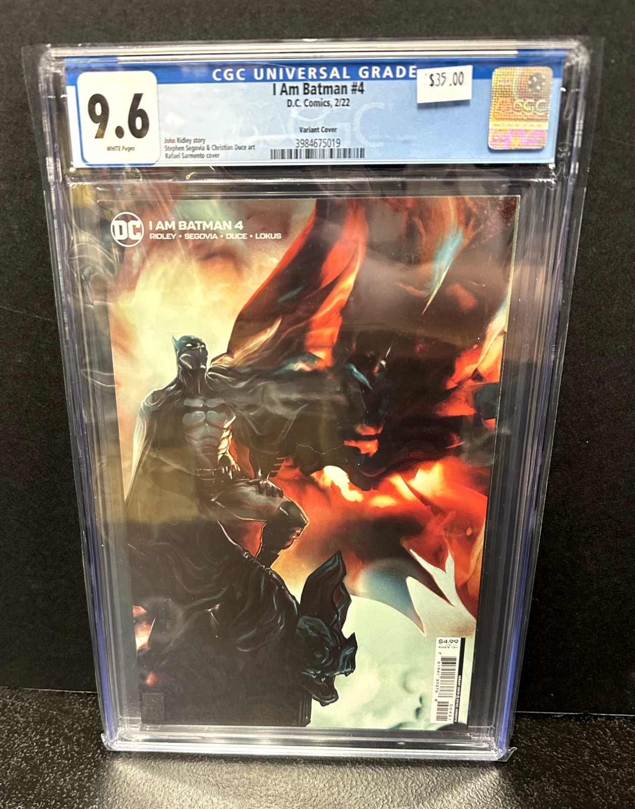 I Am Batman #4 (DC Comics February 2022) -- CGC Graded 9.6