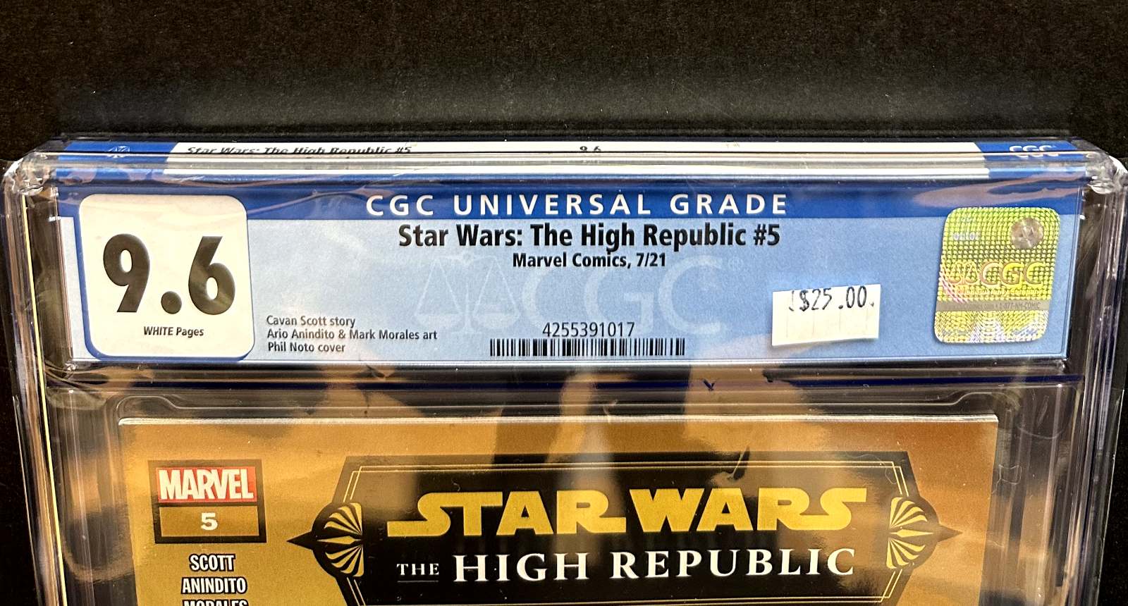 Star Wars The High Republic #5 (Marvel Comics July 2021) -- CGC Graded 9.6