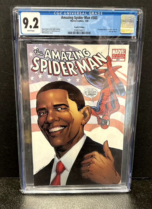 The Amazing Spider-Man #583 (Marvel Comics March 2009) - CGC Graded 9.2