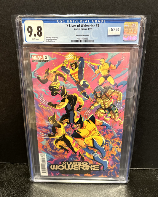 X Lives of Wolverine #3 (Marvel Comics April 2022) -- CGC Graded 9.8