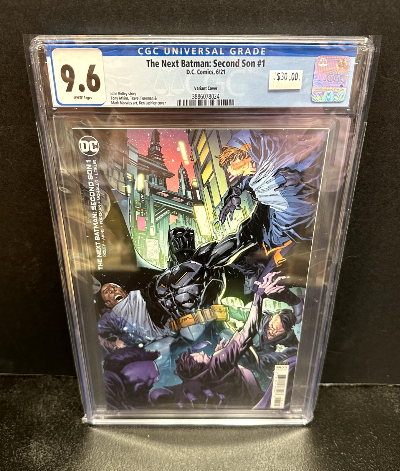 The Next Batman: Second Son #1 (DC Comics June 2021) -- CGC Graded 9.6