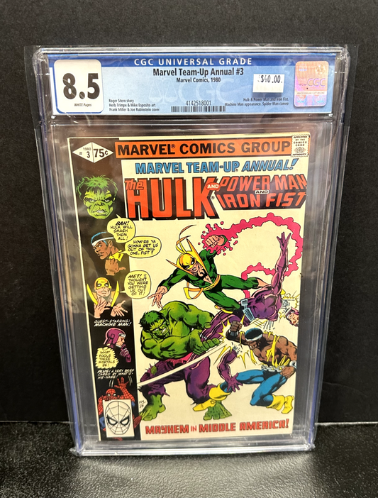 Marvel Team-Up Annual, #3 (Marvel, 1980) -- CGC Graded 8.5