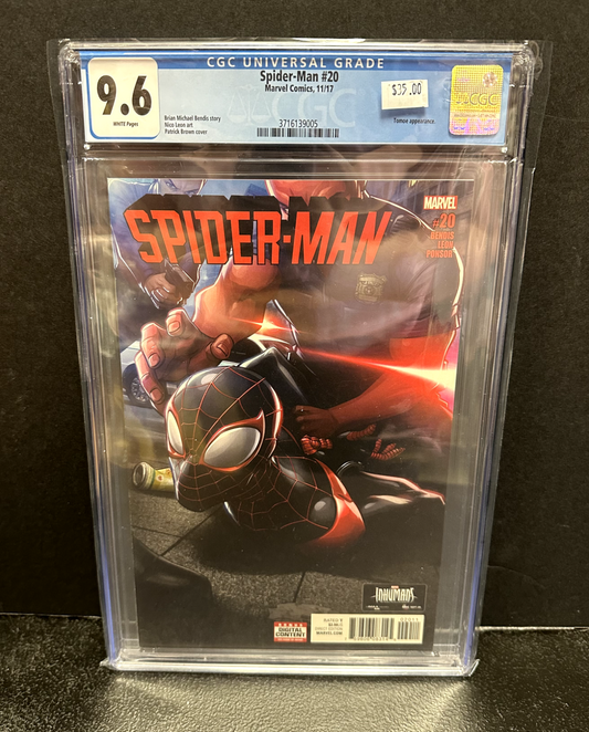 Spider-Man #20 (Marvel Comics November 2017) -- CGC Graded 9.6