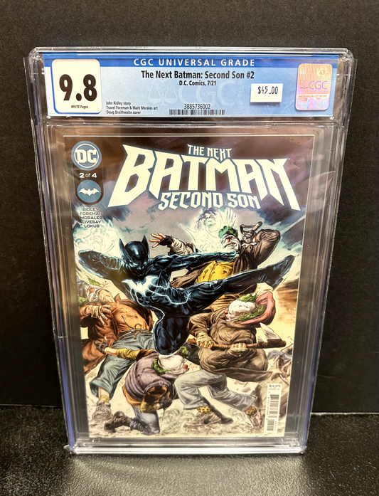 The Next Batman: Second Son #2 (DC Comics July 2021) -- CGC Graded 9.8