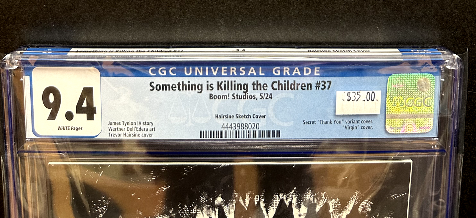 Something Is Killing the Children #37 (BOOM! Studios May 2024) -- CGC Graded 9.4