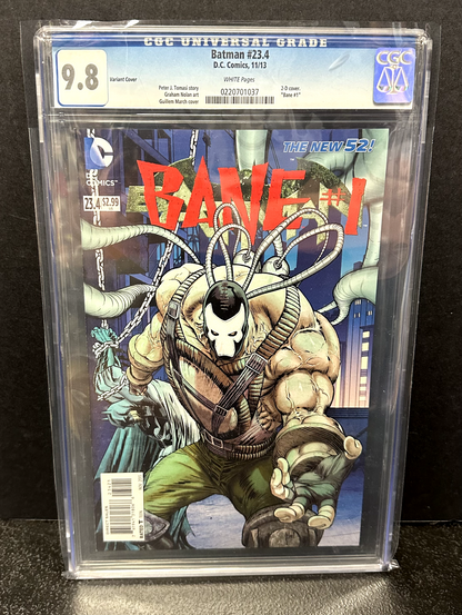 Batman #23.4 (DC Comics November 2013) -- CGC Graded 9.8