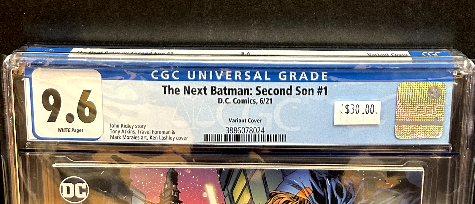 The Next Batman: Second Son #1 (DC Comics June 2021) -- CGC Graded 9.6